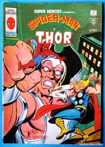 Cómics: SPIDERMAN Y THOR VOL. 2 - Nº 97 - ¡ LA NOCHE DEL DIOS VIVIENTE ! VÉRTICE ''BUEN ESTADO''